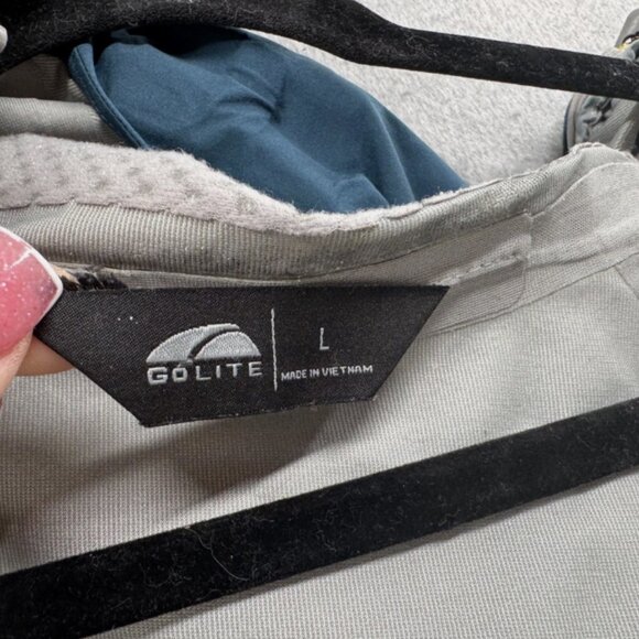 GoLite Polartec Jacket Mens Size L Teal Bianca NeoShell Waterproof Raincoat - Picture 13 of 13